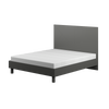Mint Collection - Arezzo 5ft Kingsize Bed - Matte Dark Grey