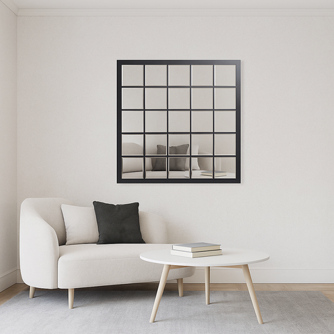 Mirror Collection - Black with Bevel Frame - MMR-10