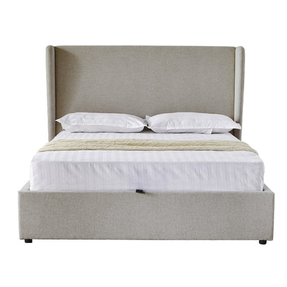 Margot Ottoman Bed Frame - Greige