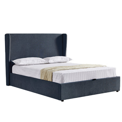 Margot Ottoman Bed Frame - Navy