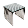 Mint Collection - Side Table - Glass Top