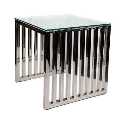 Mint Collection - Side Table - Glass Top