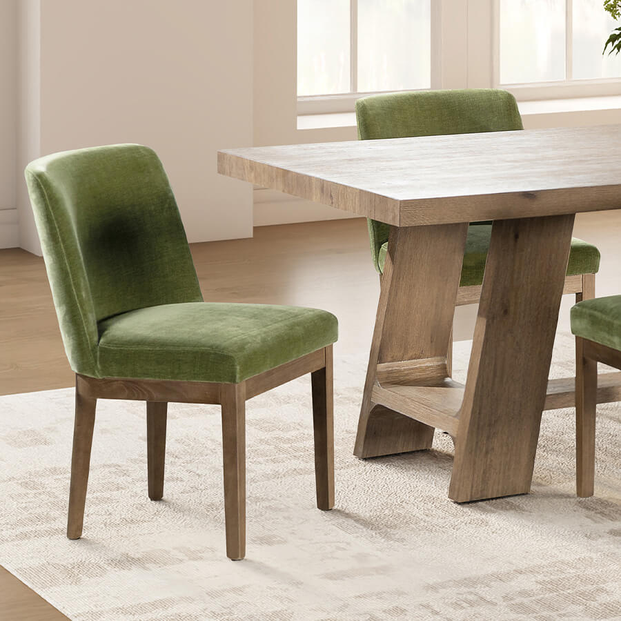 Massimo Dining Chair -Green