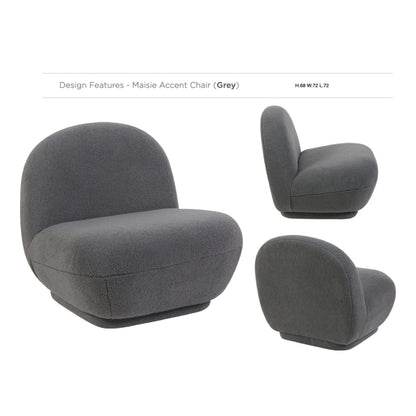 Maisie Accent Chair - Grey