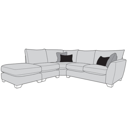 Mala Sofa - 1 Corner 2 with Stool