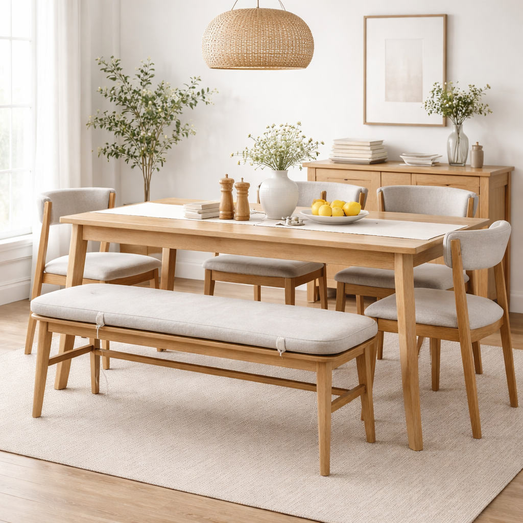 Malmo 150 Bench Cushion ONLY – Natural