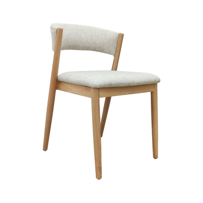 Malmo Upholstered Dining Chair – Natural