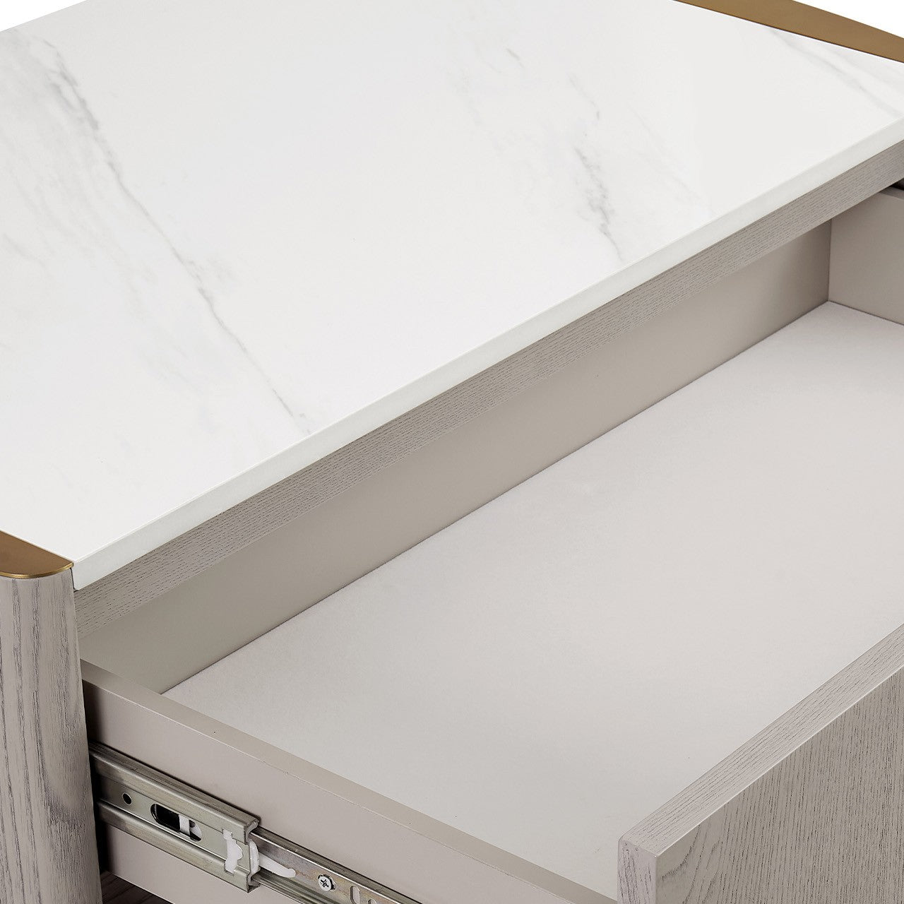 Mondello Washed Oak - 5 Drawer Tall Chest