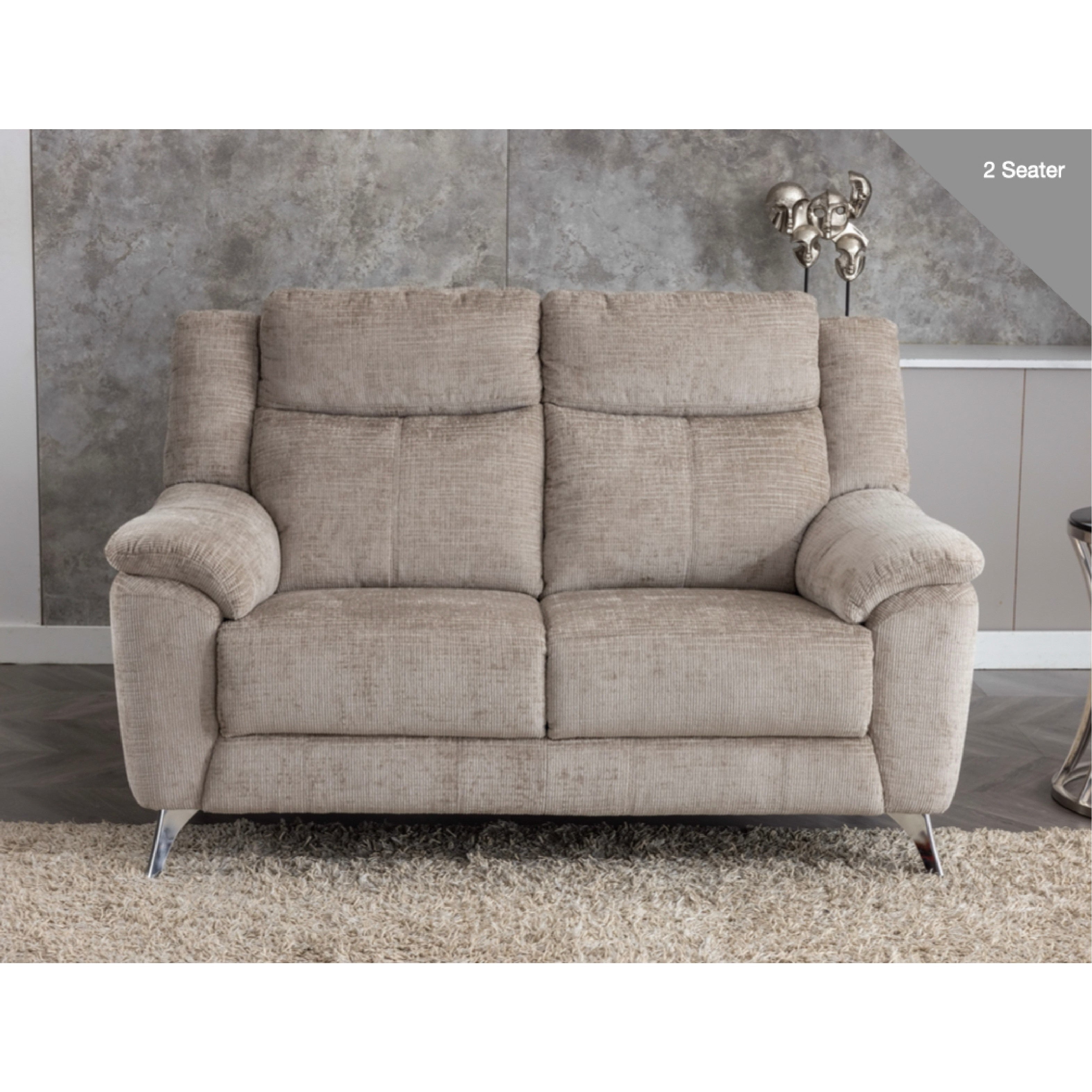 Monroe Sofa - 2 Seater - Fossil