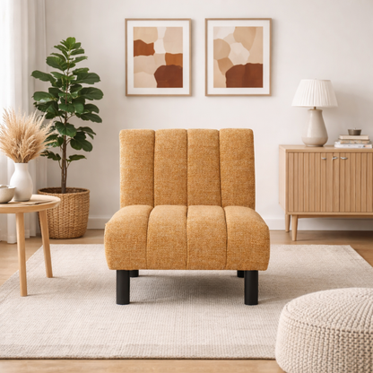 Lily Accent Chair - Mustard