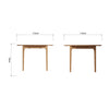 Rimini Oak Round Butterfly Extending Dining Table