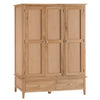 Rimini Oak Wardrobe - Large 3 Door