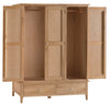 Rimini Oak Wardrobe - Large 3 Door