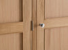 Rimini Oak Wardrobe - Large 3 Door