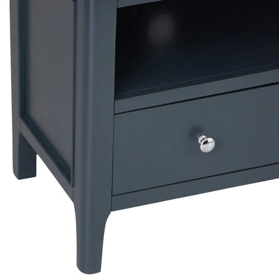 Rimini Oak & Charcoal Painted TV Unit - Large