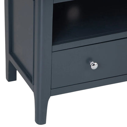 Rimini Oak & Charcoal Painted TV Unit - Large