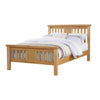 Newbridge Oak Bed Frame - 6ft High Foot End