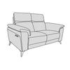 Orlando Leather Sofa - 3 Seater Electric Recliner