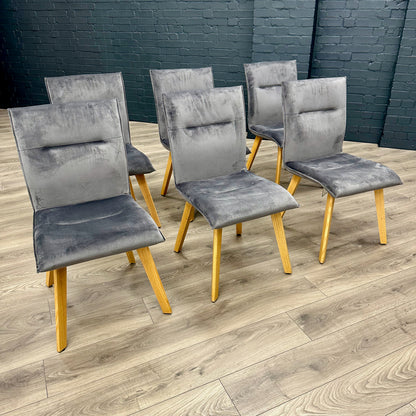 Oslo Premium Oak - Extending Dining Table, PLUS 6x Luxury Chairs