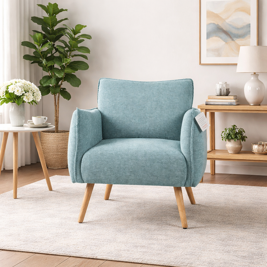 Piper Accent Chair - Teal