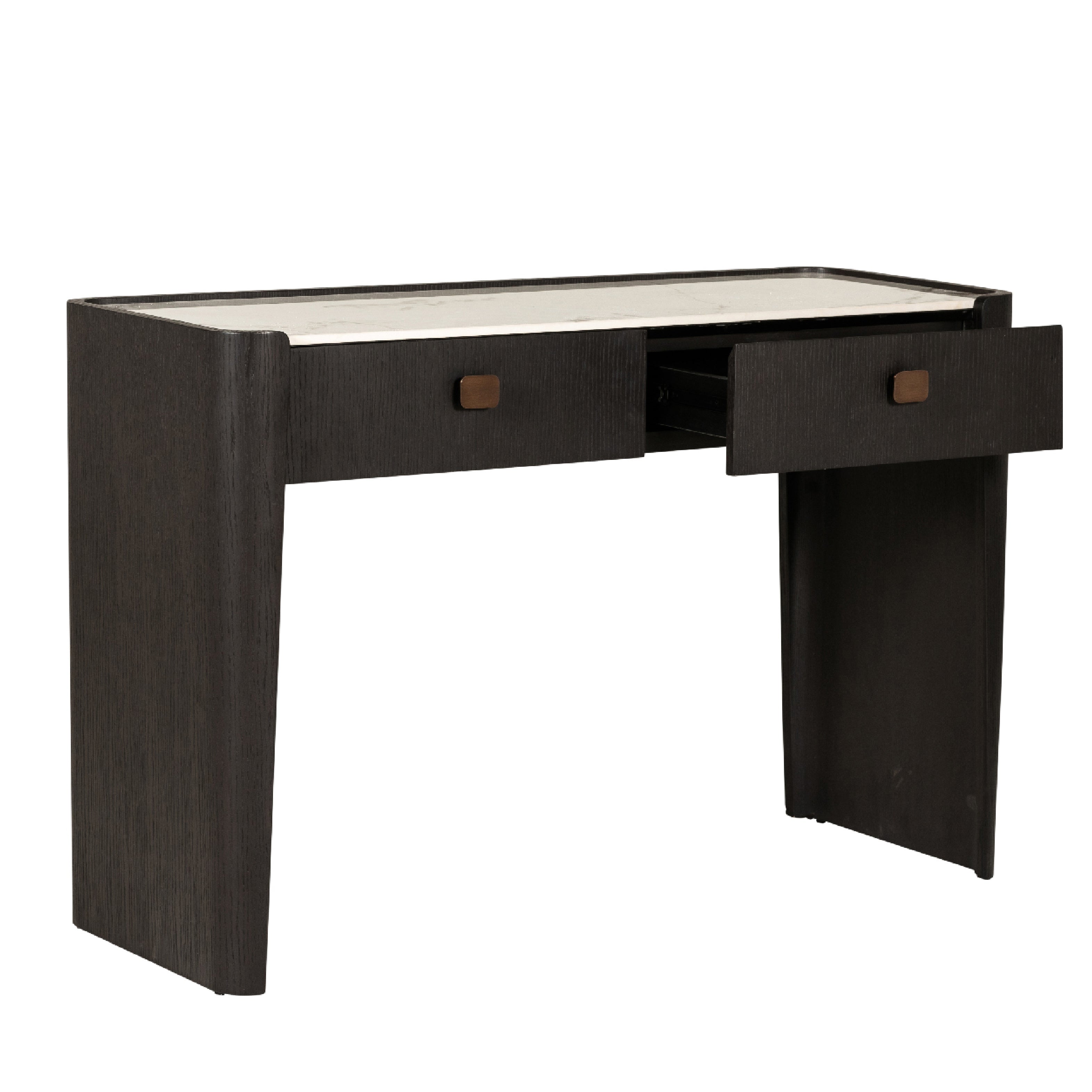 Rhodes 2 Drawer Dressing Table - Ebony
