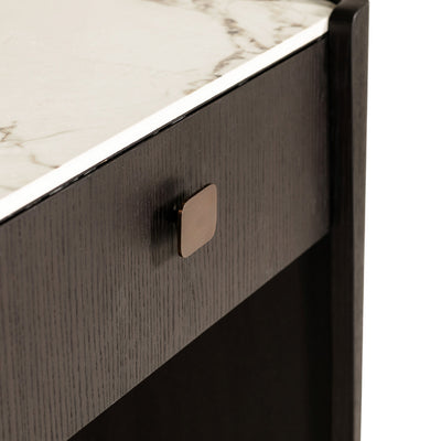 Rhodes 2 Drawer Dressing Table - Ebony