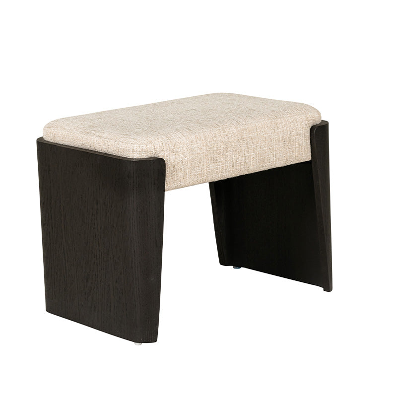 Rhodes Dressing Stool - Ebony