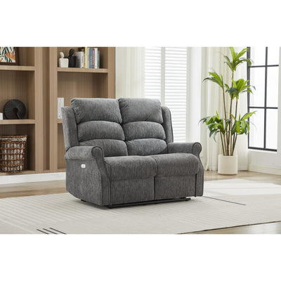 Regency Sofa - 2 Seater Electric Recliner - Anthracite