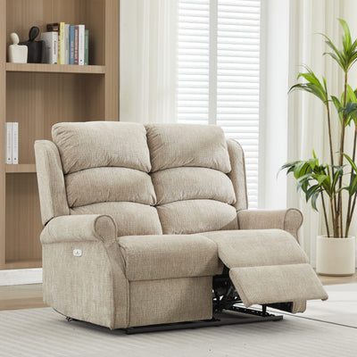 Regency Sofa - 2 Seater Electric Recliner - Rabbit
