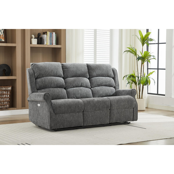 Regency Sofa - 3 Seater Electric Recliner - Anthracite