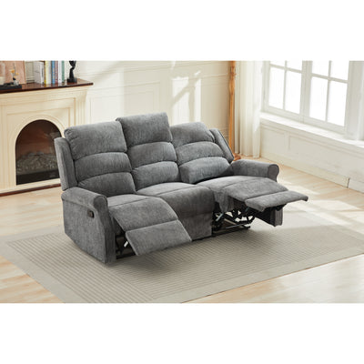 Regency Sofa - 3 Seater Manual Recliner - Anthracite
