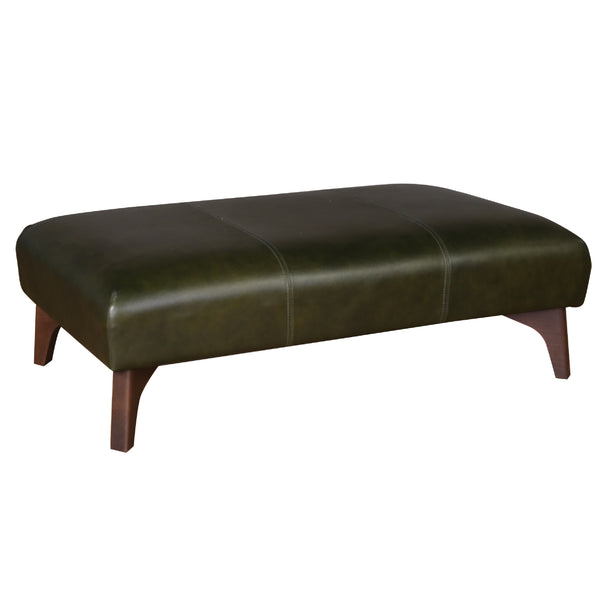 Buoyant Accent Ren Leather Footstool