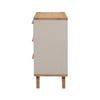 Rimini Washed Oak & Stone Painted - 2 Door Sideboard