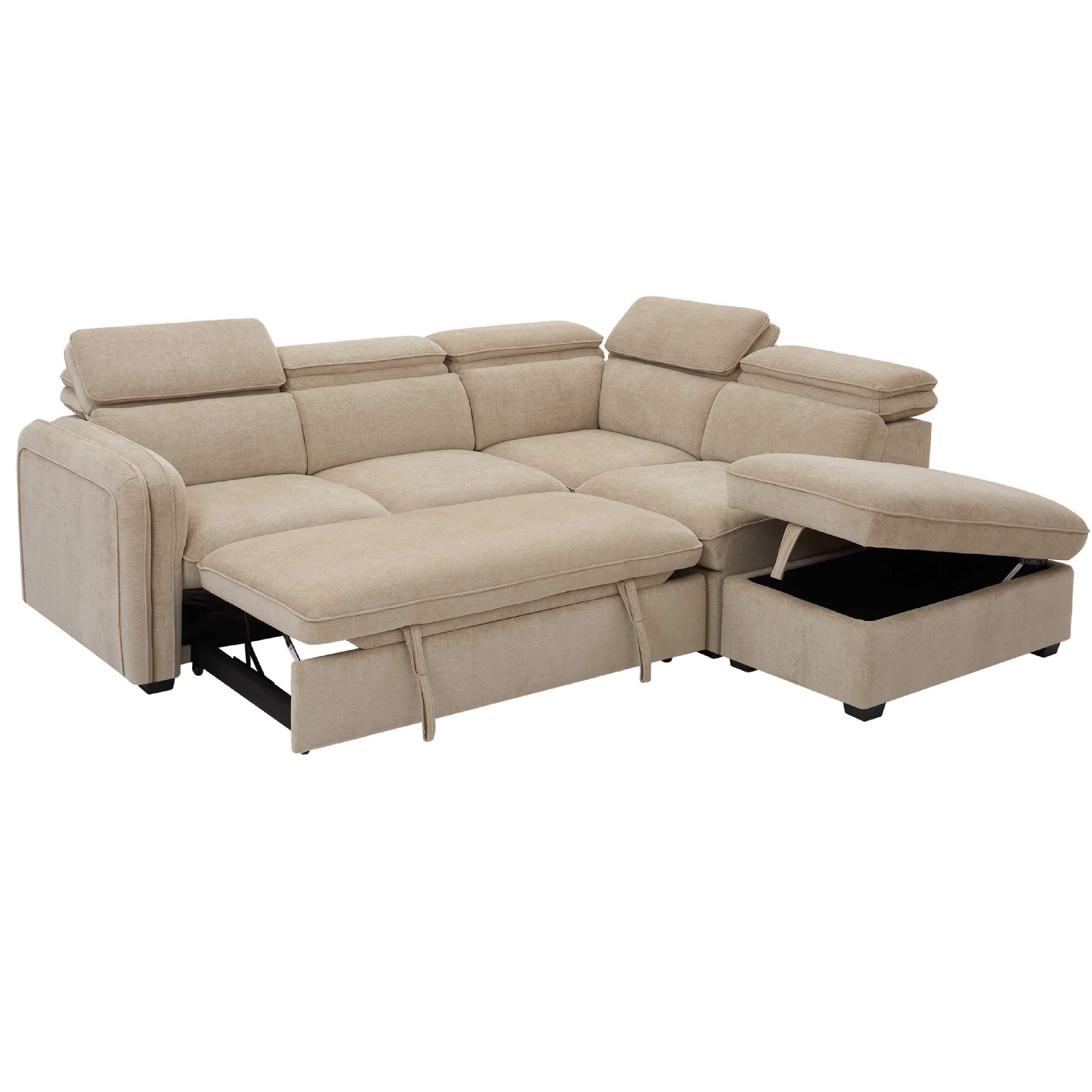 Roscoe Corner Sofa Bed - RHF
