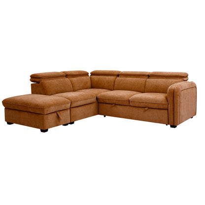 Roscoe Corner Sofa Bed - LHF