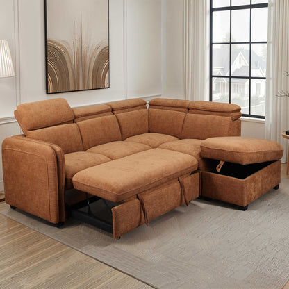 Roscoe Corner Sofa Bed - RHF