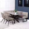 Otto Straight Bench - Taupe