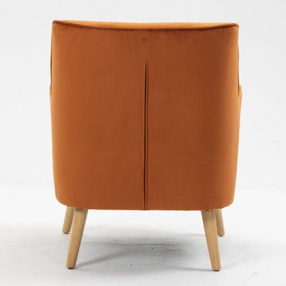 Tara Accent Chair - Burnt Orange