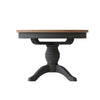 Cotswold Charcoal Painted & Oak - Round Butterfly Extending Table