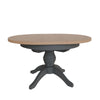 Cotswold Charcoal Painted & Oak - Round Butterfly Extending Table