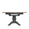 Cotswold Charcoal Painted & Oak - Round Butterfly Extending Table