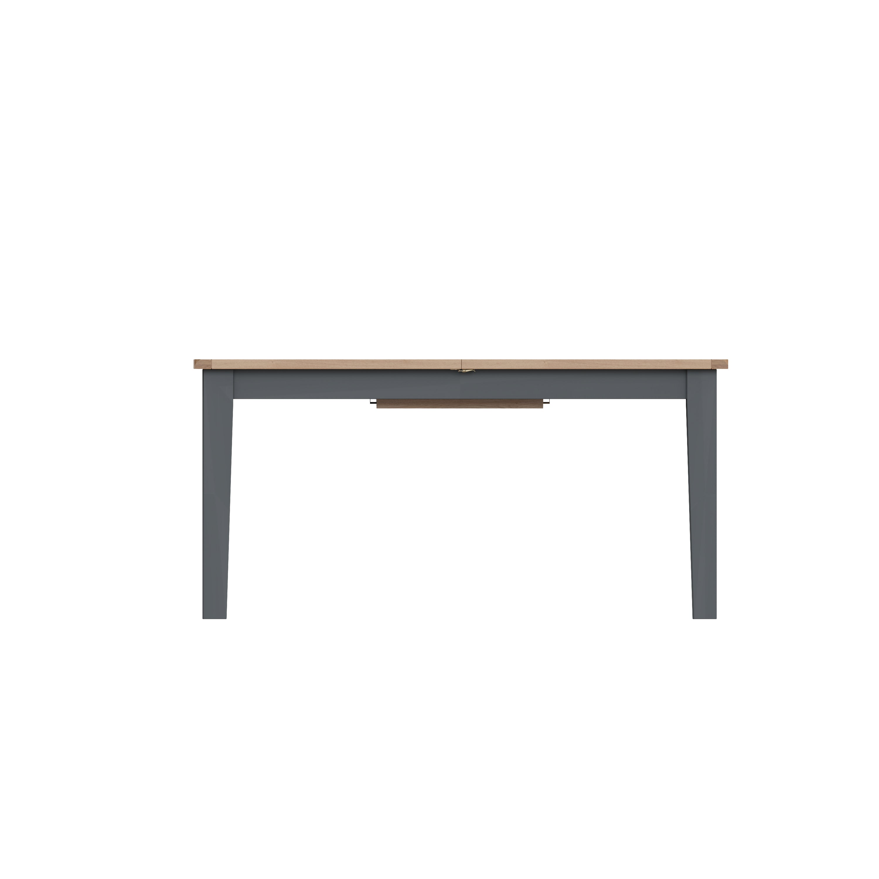 Cotswold Charcoal Painted & Oak - 160cm Extending Dining Table