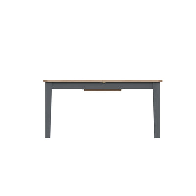 Cotswold Charcoal Painted & Oak - 160cm Extending Dining Table