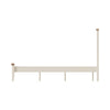 Cotswold White Painted & Oak Bed - 6ft