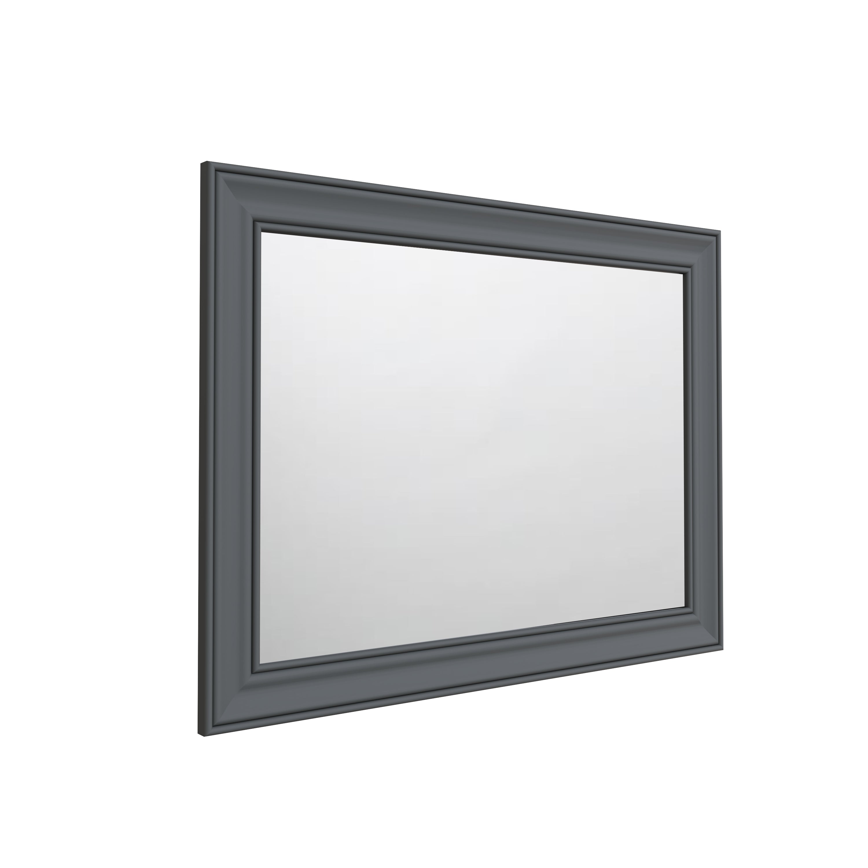 Cotswold Charcoal Painted & Oak Small Wall Mirror