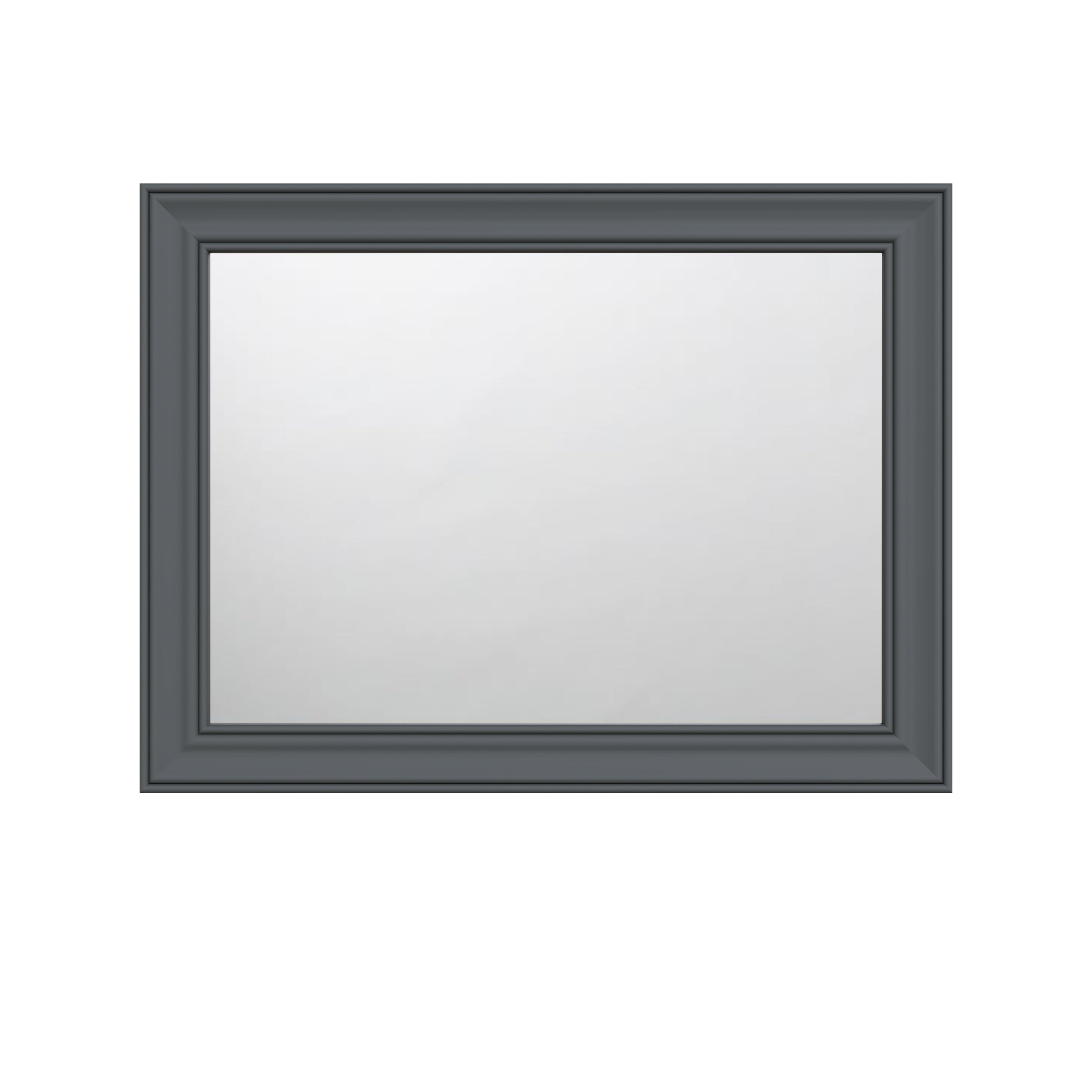 Cotswold Charcoal Painted & Oak Small Wall Mirror