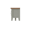 Cotswold Grey Painted & Oak TV Unit - Extra Large