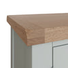 Cotswold Grey Painted & Oak TV Unit - Extra Large