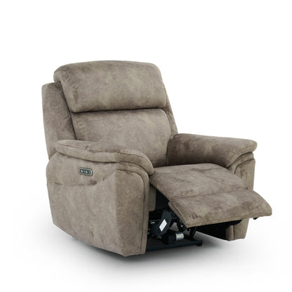 Taurus Sofa - Armchair Power Recliner with Power Headrests