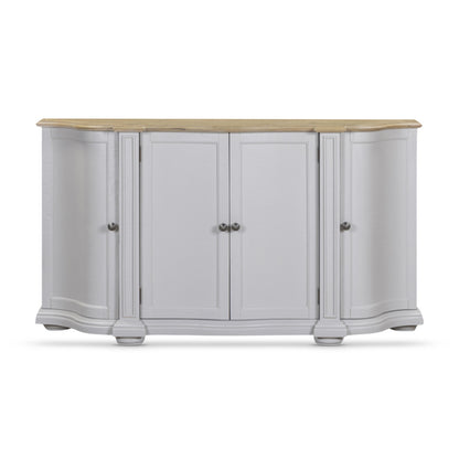 Toulouse Curved Sideboard - 4 Door